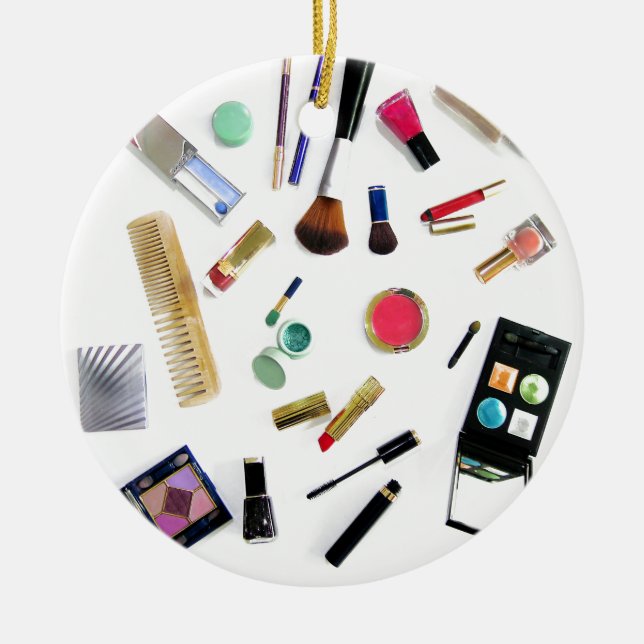 Makeup Keramik Ornament (Vorne)
