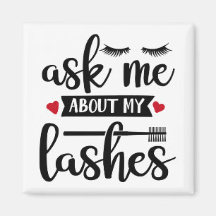 Makeup Künstler Lashes Mascara Kosmetologe Beauty Magnet