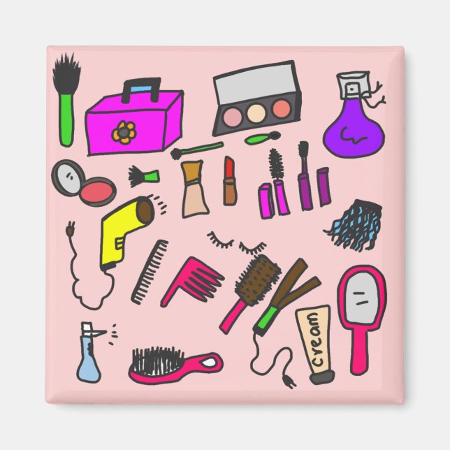 Makeup-Magnet Magnet (Vorne)