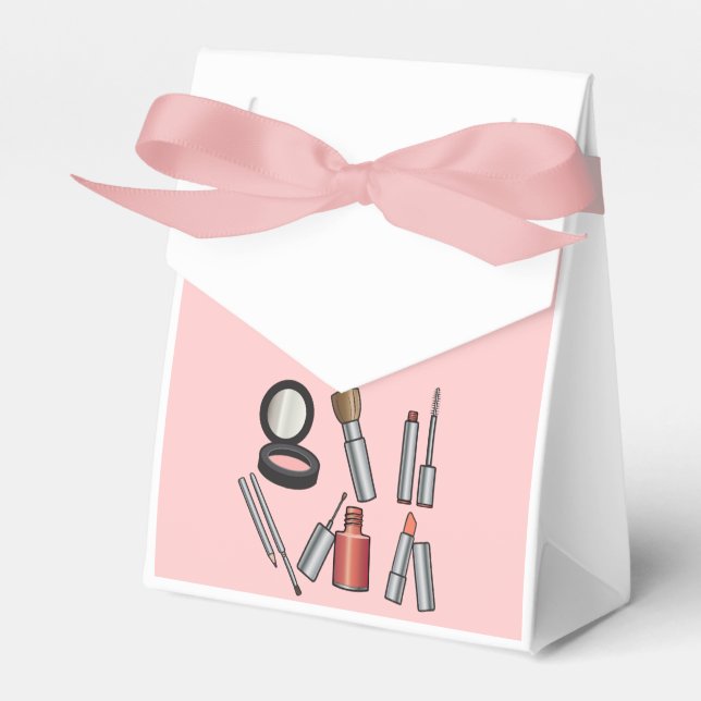 Makeup Party Goody Bag Geschenkschachtel (Vorderseite)