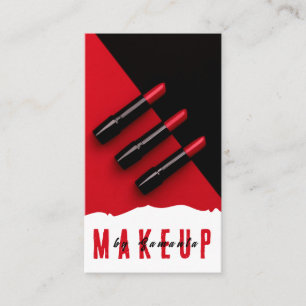 Makeup PMU Microblading Henna Salon Business Card Visitenkarte