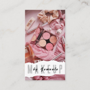 Makeup PMU Microblading Henna Salon Business Card Visitenkarte