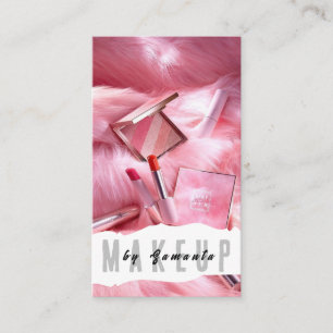 Makeup PMU Microblading Henna Salon Business Card Visitenkarte