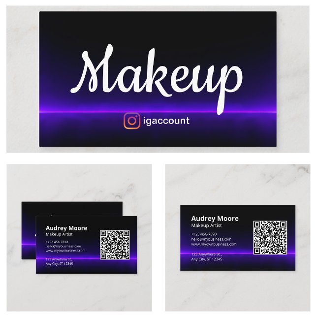 Makeup Visitenkarte (Makeup Business Card
)
