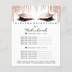 Makeuty Beauty White Pink Glitzer Flyer Spark Blue