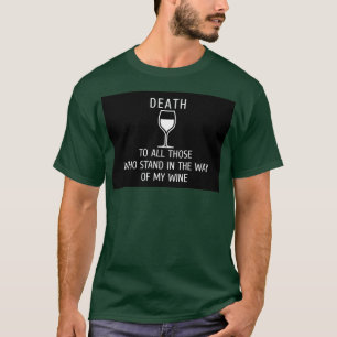 Makhnovian Weinflagge T-Shirt