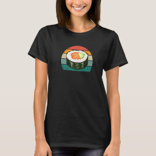 Maki Essen Rohfisch Japan Asien Chinesisch Reis Se T-Shirt