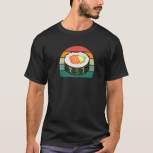 Maki Food Raw Fish Japan China Reis Seetang T-Shirt