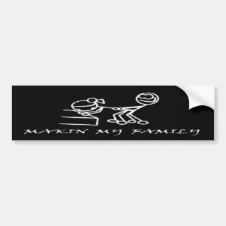 MAKIN MEINE FAMILIE AUTOAUFKLEBER
