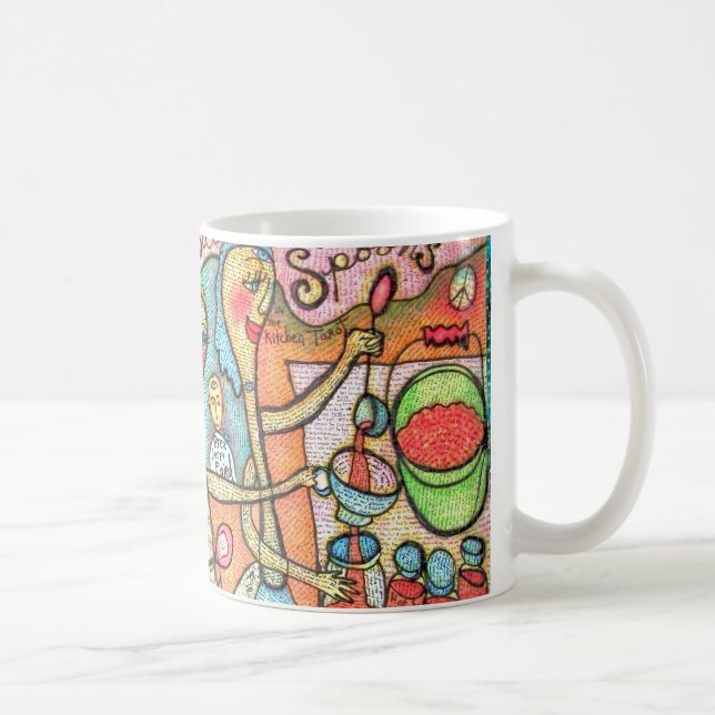 Makin Salsa-Tasse Kaffeetasse (Rechts)