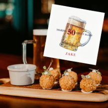 Making 50 Great Again Bier Geburtstagsfeier