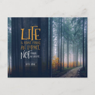 Making An Impact Postkarte
