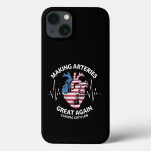 Making Arteries Great Again Herzkatheterlabor  Case-Mate iPhone Hülle