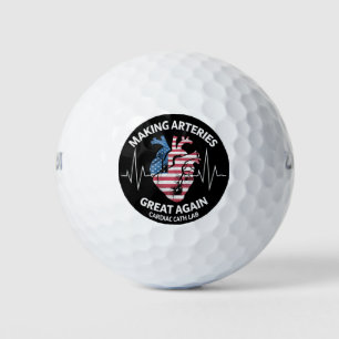 Making Arteries Great Again Herzkatheterlabor Golfball
