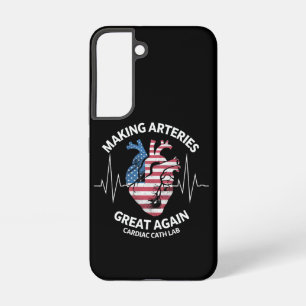 Making Arteries Great Again Herzkatheterlabor  Samsung Galaxy Hülle