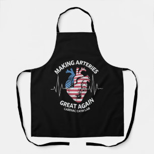 Making Arteries Great Again Herzkatheterlabor  Schürze