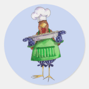 Making Casserole Runder Aufkleber