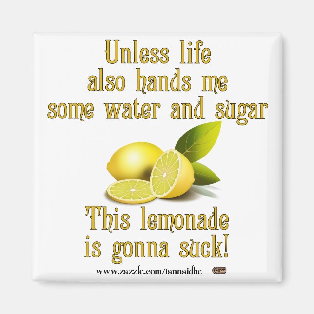 Making Lemonade Magnet (Vorne)