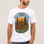 Making Memories Campsite Tent Sunset T-Shirt<br><div class="desc">Gather around the campfire and celebrate your favorite outdoor adventures with this beautiful retro sunset tent design. It is the ideal keepsake for making memories one campsite at a time,  capturing the peaceful nostalgia of sleeping under the stars. Perfect for customizing with your own text or family name!</div>