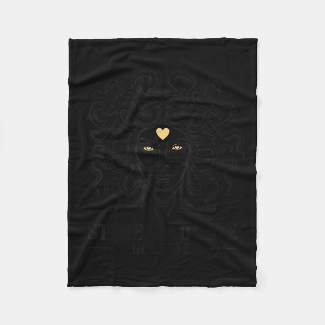 Making Men Hard Since 700 Bc Medusa Valentine Day  Fleecedecke (Vorderseite)