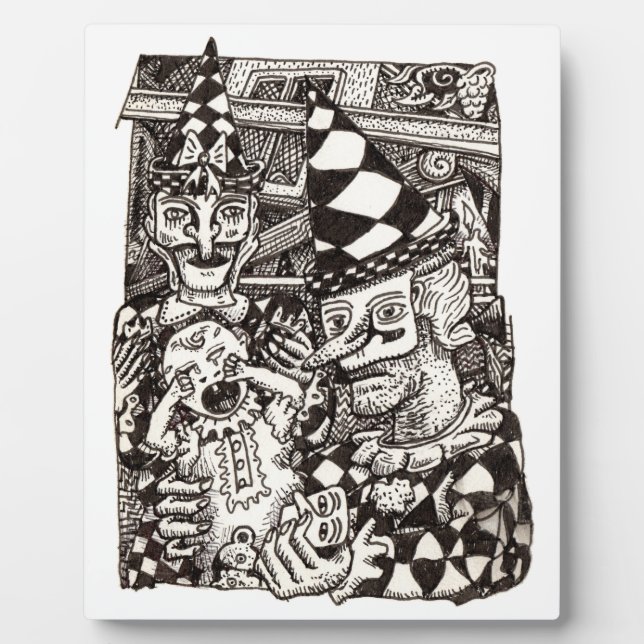 Making-of-the-man by Brian Benson Fotoplatte (Vorderseite)