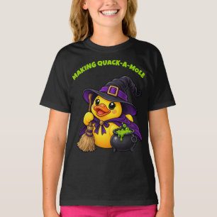 Making Quack-a-Mole Hexen-Gummiente Halloween T-Shirt