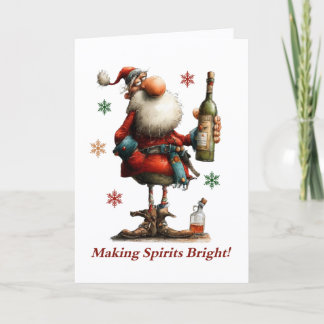 Making Spirits Bright Christmas Card Karte