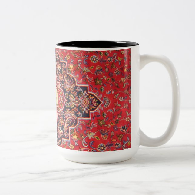 Makkah Matten-Tasse Zweifarbige Tasse (Rechts)