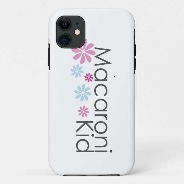 Makkaroni-KindiPhone 5 Fall Case-Mate iPhone Hülle (Rückseite)