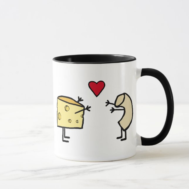 Makkaroni mit Käse Tasse (Rechts)