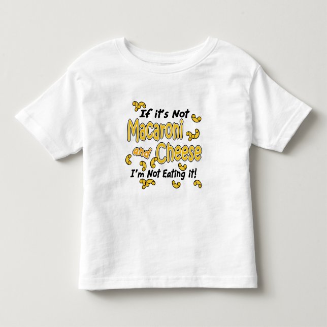 Makkaroni und Käse Kleinkind T-shirt (Vorderseite)