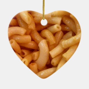Makkaronis mit Käse Keramik Ornament