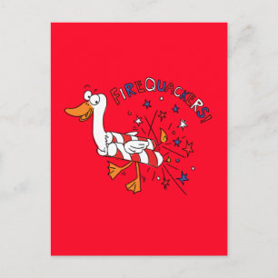Makler 4. Juli Ente Postkarte