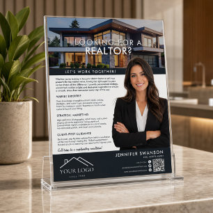 Makler-Marketing-Flyer   Moderner Immobilienmakler Flyer