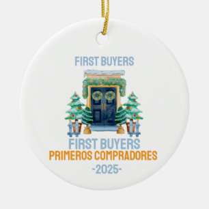Makler-Schmuck, Geschenk für Erstkäufer Keramik Ornament