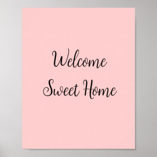 Makler Willkommen zu Hause Einweihungsgeschenk füg Poster