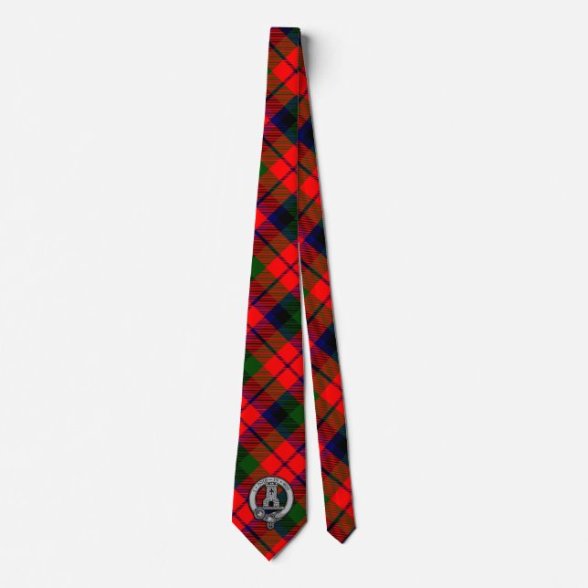 Maknaughton-Tartan-Krawatte Krawatte (Vorderseite)