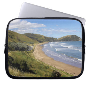 Makorori Beach in der Nähe von Gisborne, Eastland, Laptopschutzhülle