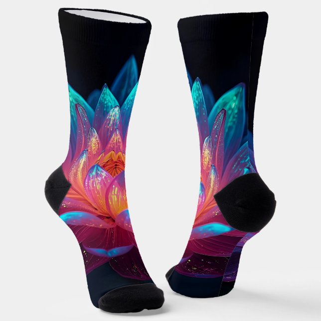 Makro Ätherisches Zen Socken (Gewinkelt)