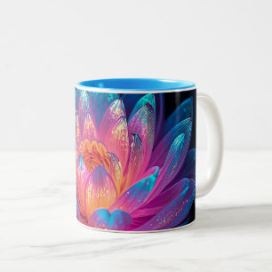 Makro Ätherisches Zen Zweifarbige Tasse