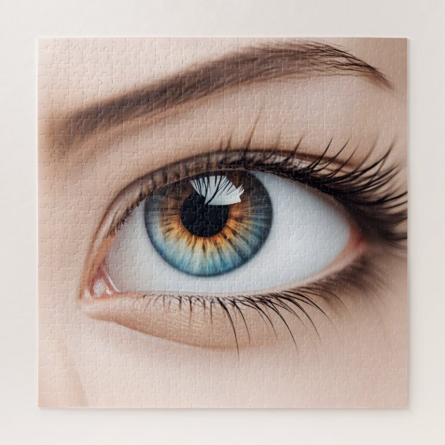 Makro der weiblichen Augen (Vertikal)