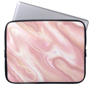 Makro von gefrorenen Beeren - Süßkirschen, Laptopschutzhülle