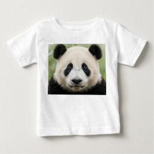 Makroaufnahme des Gesichts eines Baby Pandas T-shirt
