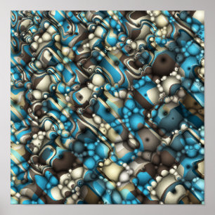 Makroformen Abstrakt Poster