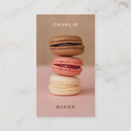 Makronen/Macarons kundenspezifische Visitenkarte
