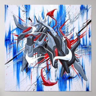 Makroquantums-Gedanken-Affekt Poster