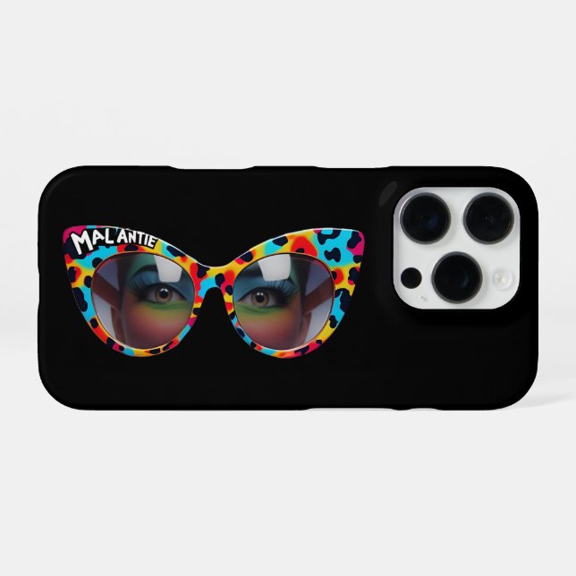 MAL ANTIE / Crazy Aunt Afrikaanse Humor iPhone 16 Pro Hülle (Rückseite (Horizontal))