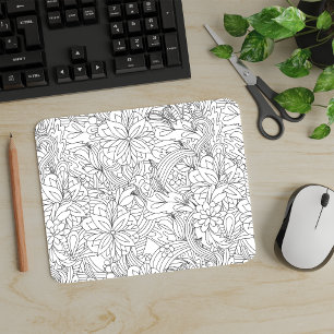 Mal mich an, bevor ich Blumen gebe•Benutzerdefinie Mousepad