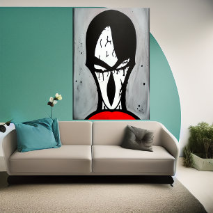 Mal pur des ténèbres   AI Art Poster