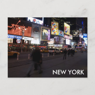 mal sqaure nyc postkarte